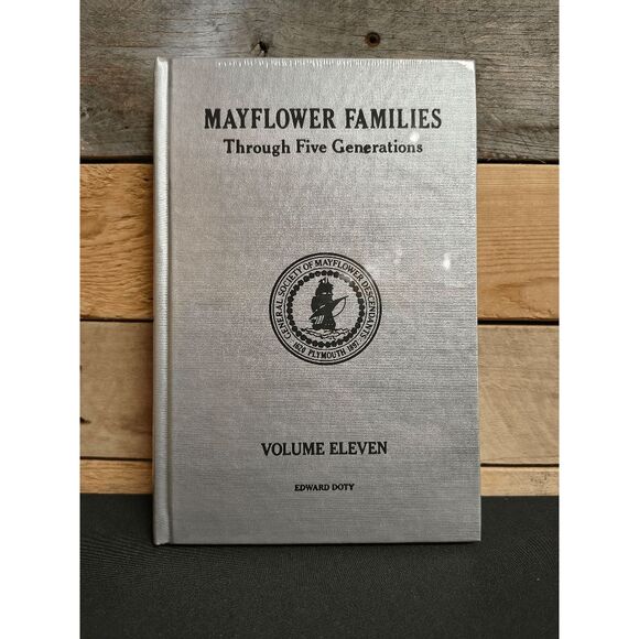 Mayflower Families through Five Generations Vol. 11 Part 2 (1996) HC Edward Doty - Picture 1 of 2